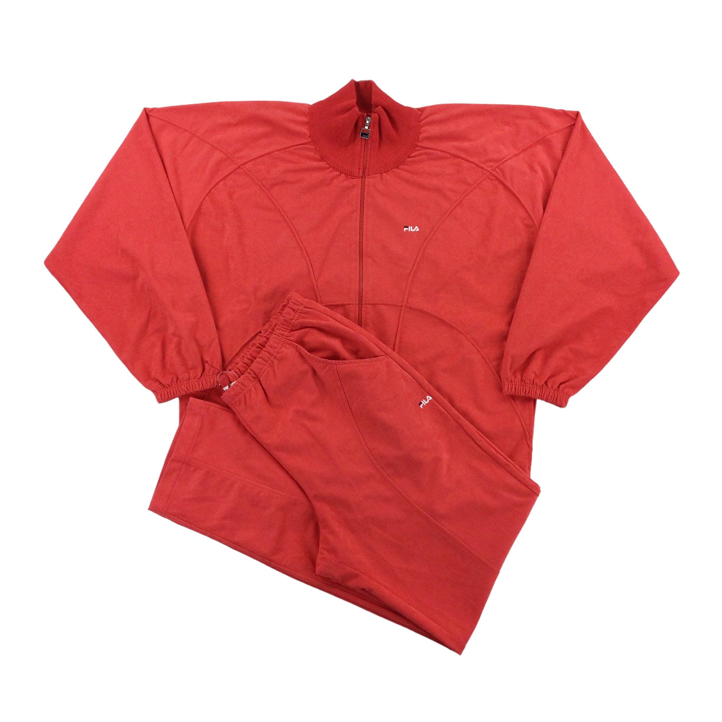 Fila tracksuit mens vintage best sale