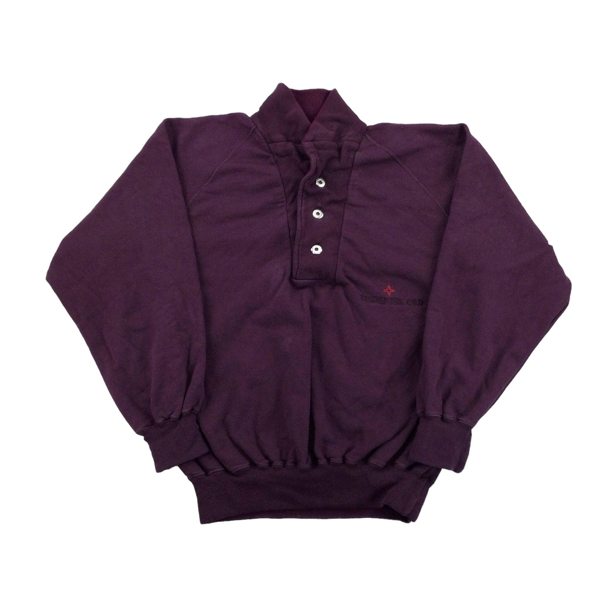 archive】 80s Stone island purple shirt Stone Island archive: A