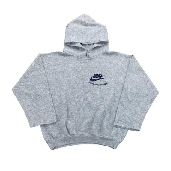 Vintage Nike 80s Beaverton Oregon Hoodie - Damen/M Size Men Pullover Male Jumper pre-owned