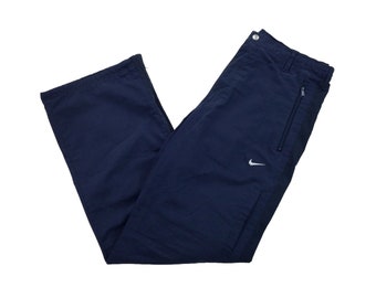 Vintage Herren Nike Trainingshose Jogger - Große Männer Sporthose