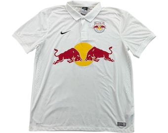 Camiseta Nike Redbull Salzburg vintage - Talla XL - Camiseta deportiva de fútbol para hombre - Camiseta usada
