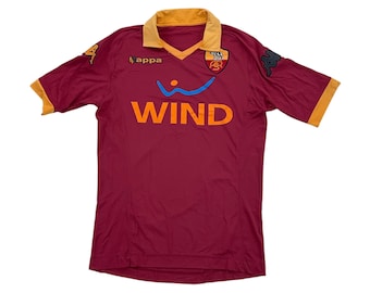 Vintage Kappa x AS Roma Sport Trikot - Large Size Men Soccer Sport Trikot Male pre-owned Jersey