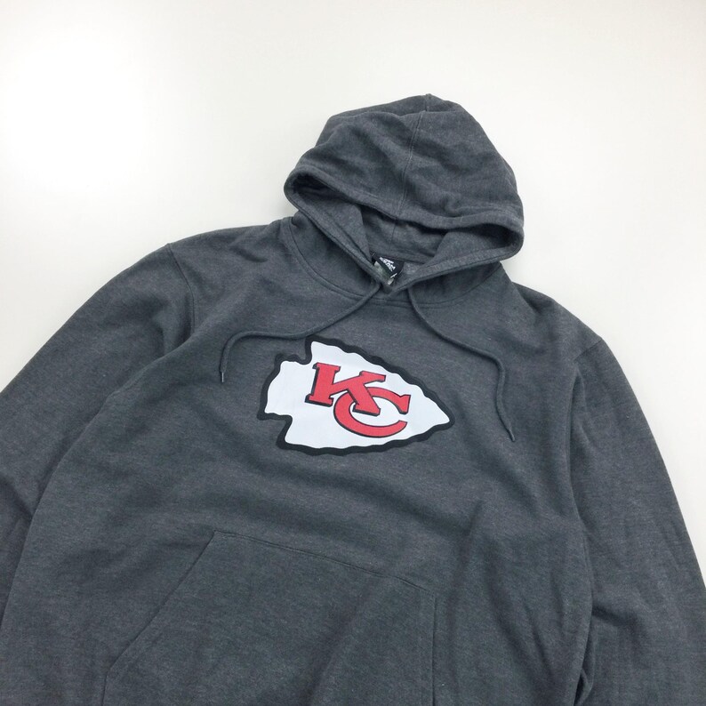モダンY2K NFLカンザスシティ・チーフスパーカー - ラージサイズ メンズプルオーバー ジャンパー 中古品 画像 2