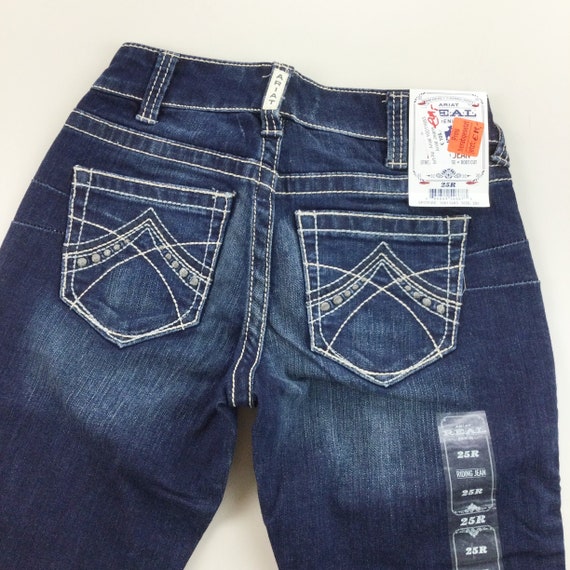 Ariat Real Deadstock 10011683 Denim Jeans - 25R S… - image 6