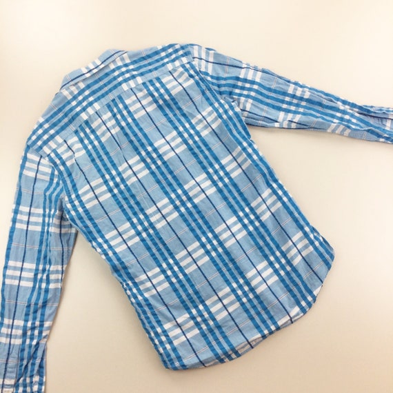 Chemise a carreaux Burberry Brit moderne de l an 2000 Chemise business pour homme d occasion petite taille Etsy France