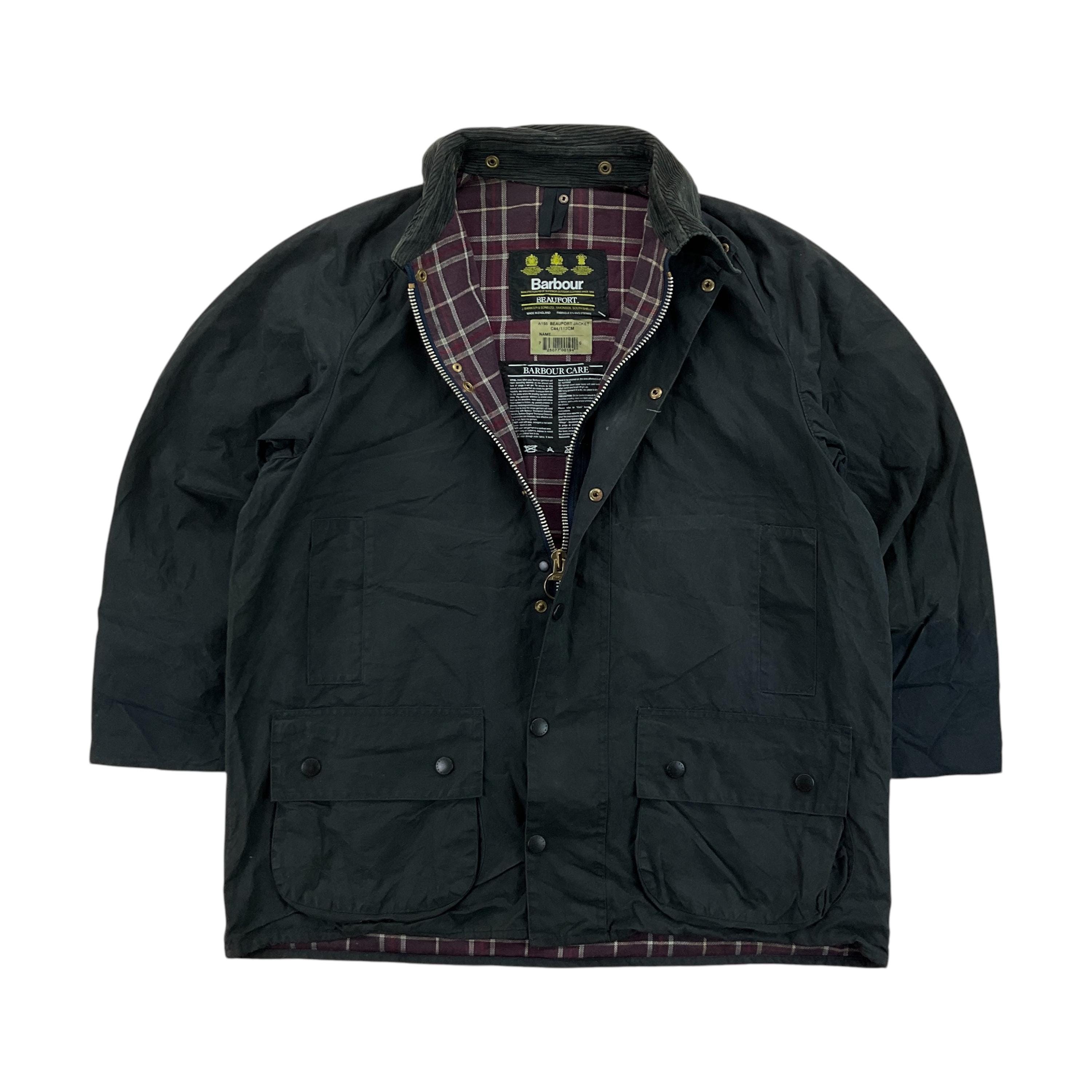 Vintage Barbour A155 Bedale Wax Jacke - C44/112cm Size Men 