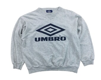 Vintage Umbro 90s Sweatshirt - XS Size Men Pullover Male Jumper pre-owned