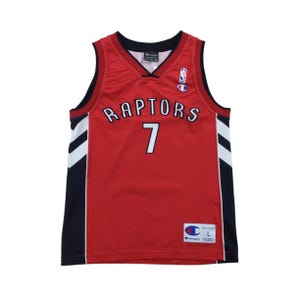 Vintage Champion x Raptors NBA Trikot - Damen/M Size Women Sport Trikot Female pre-owned Basketball Jersey