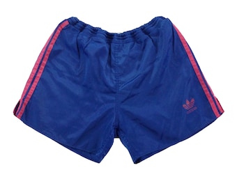 Vintage Men Adidas 80s Sprinter kurze Hose - Medium Size Male Pant pre-owned sport bottoms