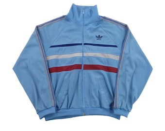 Vintage Adidas 1980s Navy/red ATP Track Jacket-size M - Etsy