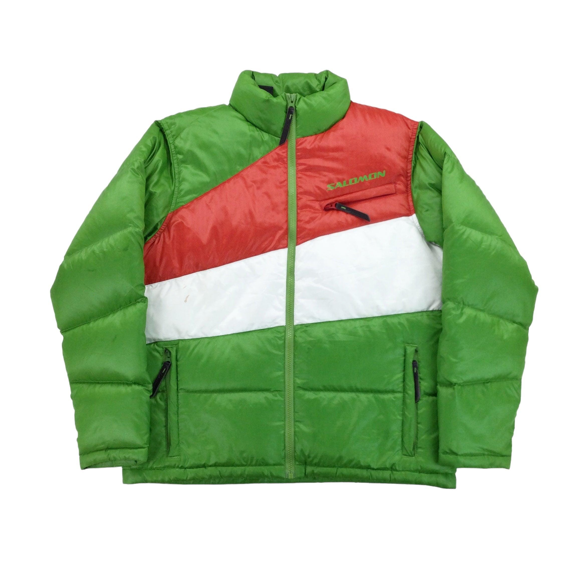 Modern Y2K Salomon Puffer Jacket Medium Size Men Winter Jacket  