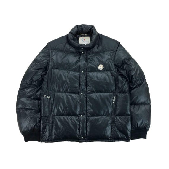 Vintage Moncler 80s Grenoble Puffer Jacket 4 XL Size Men Winter Jacket Male Pre owned Padded Jacket Etsy Canada