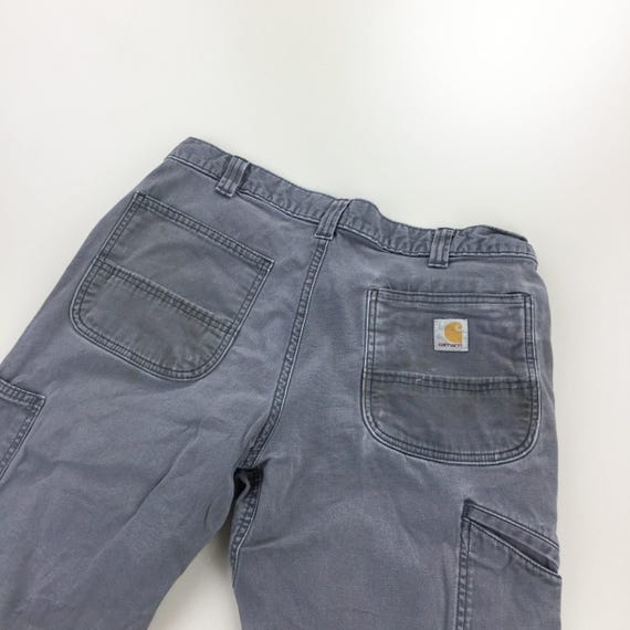 Vintage Men Carhartt Double Knee Hose - W34 L30 Size Male