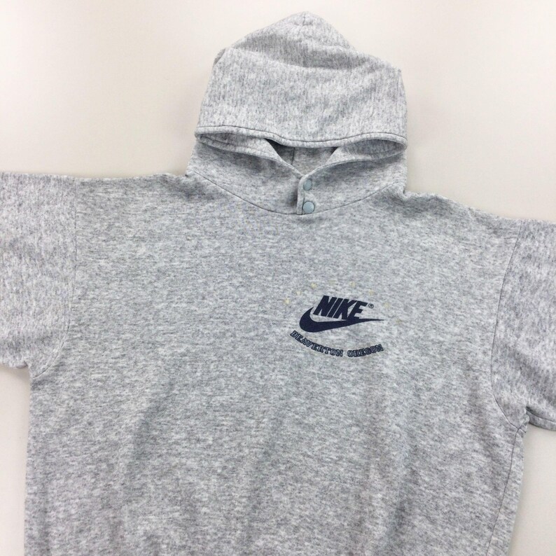 Vintage Nike 80s Beaverton Oregon Hoodie - Damen/M Size Men Pullover Male Jumper pre-owned image 3
