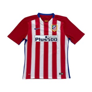 Vintage Nike Atletico Madrid 2015/2016 Fußball Trikot - Medium Size Men Soccer Sport Trikot Male pre-owned Jersey