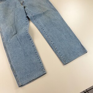 Wrangler 90s Denim Jeans - W38 L34 Size Men Pant Male Trousers pre-owned bottoms image 7