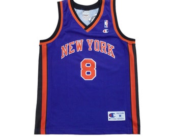 Maillot New York « Sprewell » Champion des années 90 - Maillot de basket-ball d'occasion Trikot Sport pour homme de taille moyenne