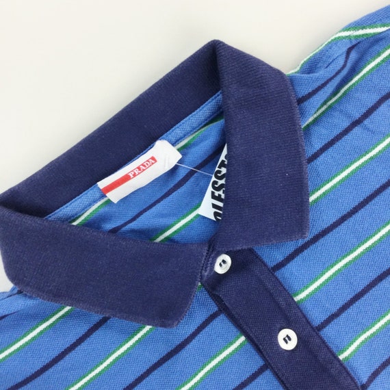 Modern Prada Polo Shirt - Small Size Y2K Men Top … - image 4