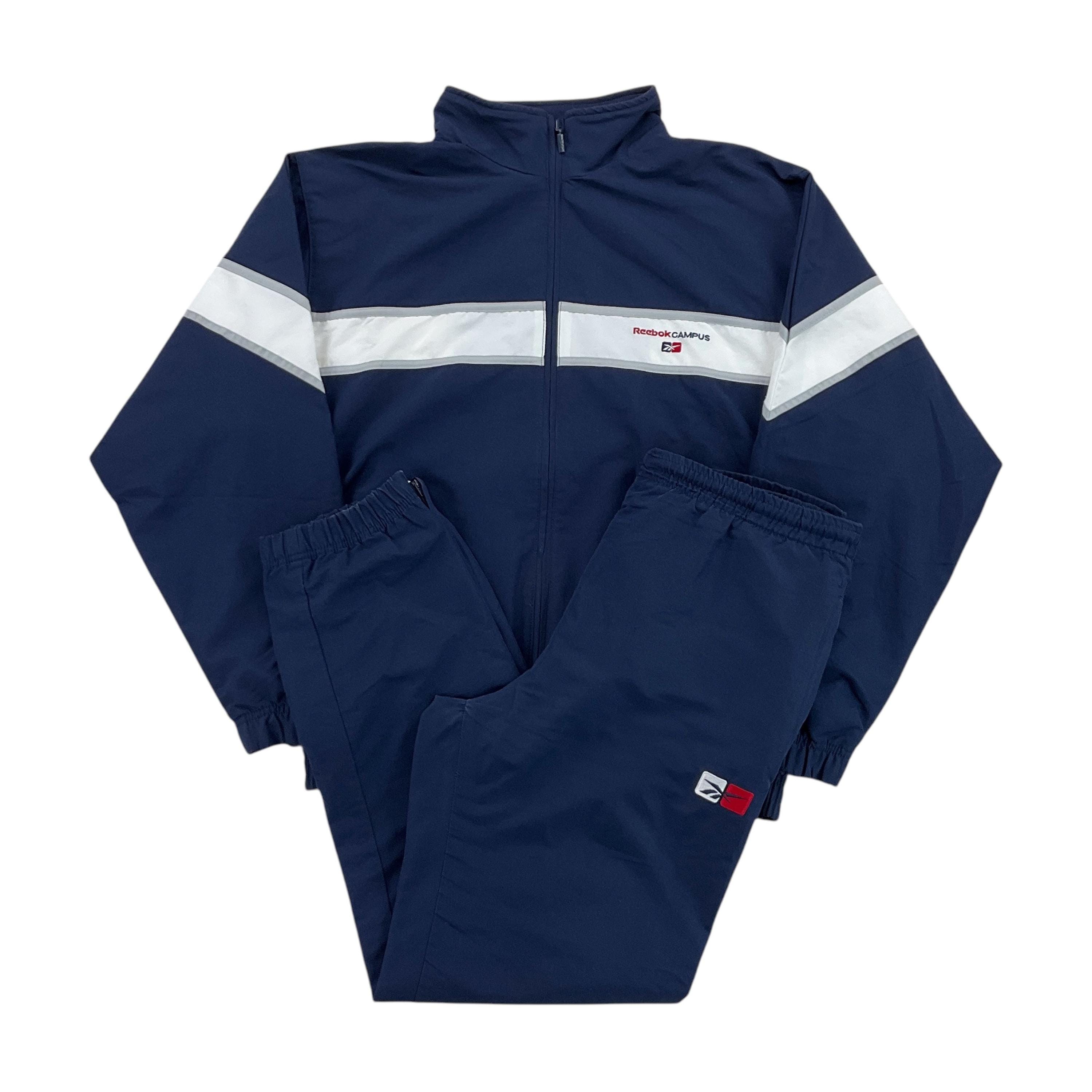 Vintage Reebok 90s Campus Trainingsanzug - Small Size Men Sport