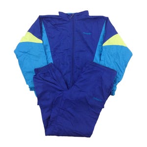 Vintage Adidas 90s Shell Trainingsanzug - Large Size Men Sport Suit Male pre-owned Tracksuit