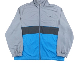 Moderne Y2K Nike Swoosh Jacke - XXL Größe Herren Sportjacket Leichte gebrauchte Jacke