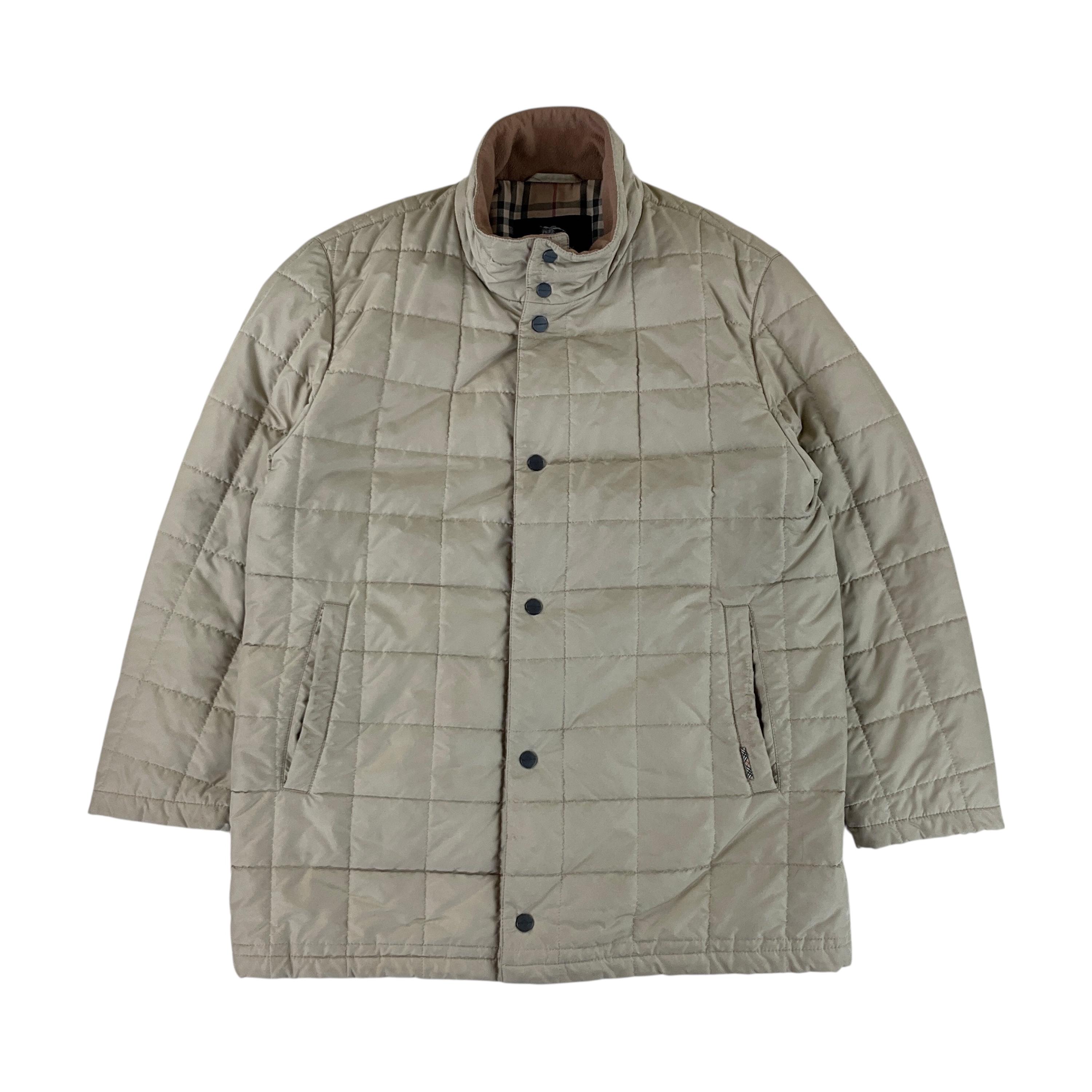 ジャケット・アウター 90-00s vintage Burberry shell jacket y2k Modern Y2K Burberry Gefütterte Jacke - Large Size Men Overcoat