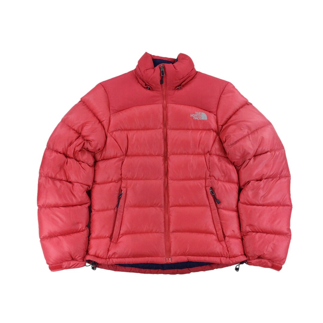 2000s White North Face 700 Womens Puffer Jacket Medium