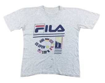 ウェア 1996 US OPEN tennis T shirt size L Vintage us open 1996 - Gem