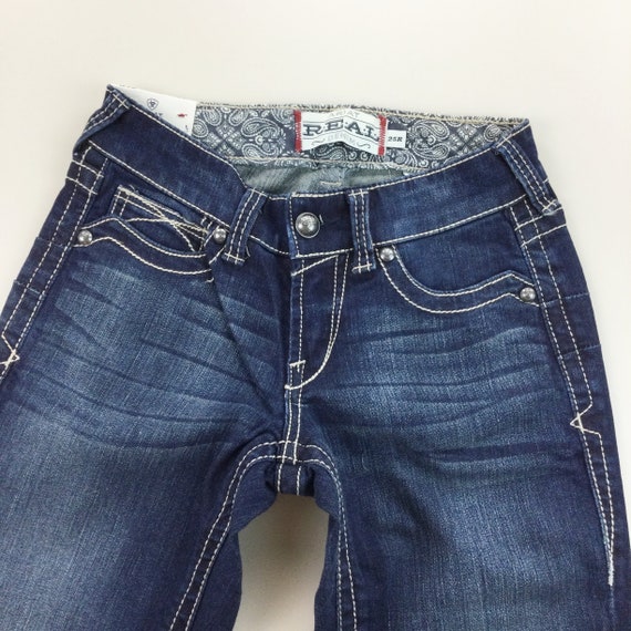 Ariat Real Deadstock 10011683 Denim Jeans - 25R S… - image 2