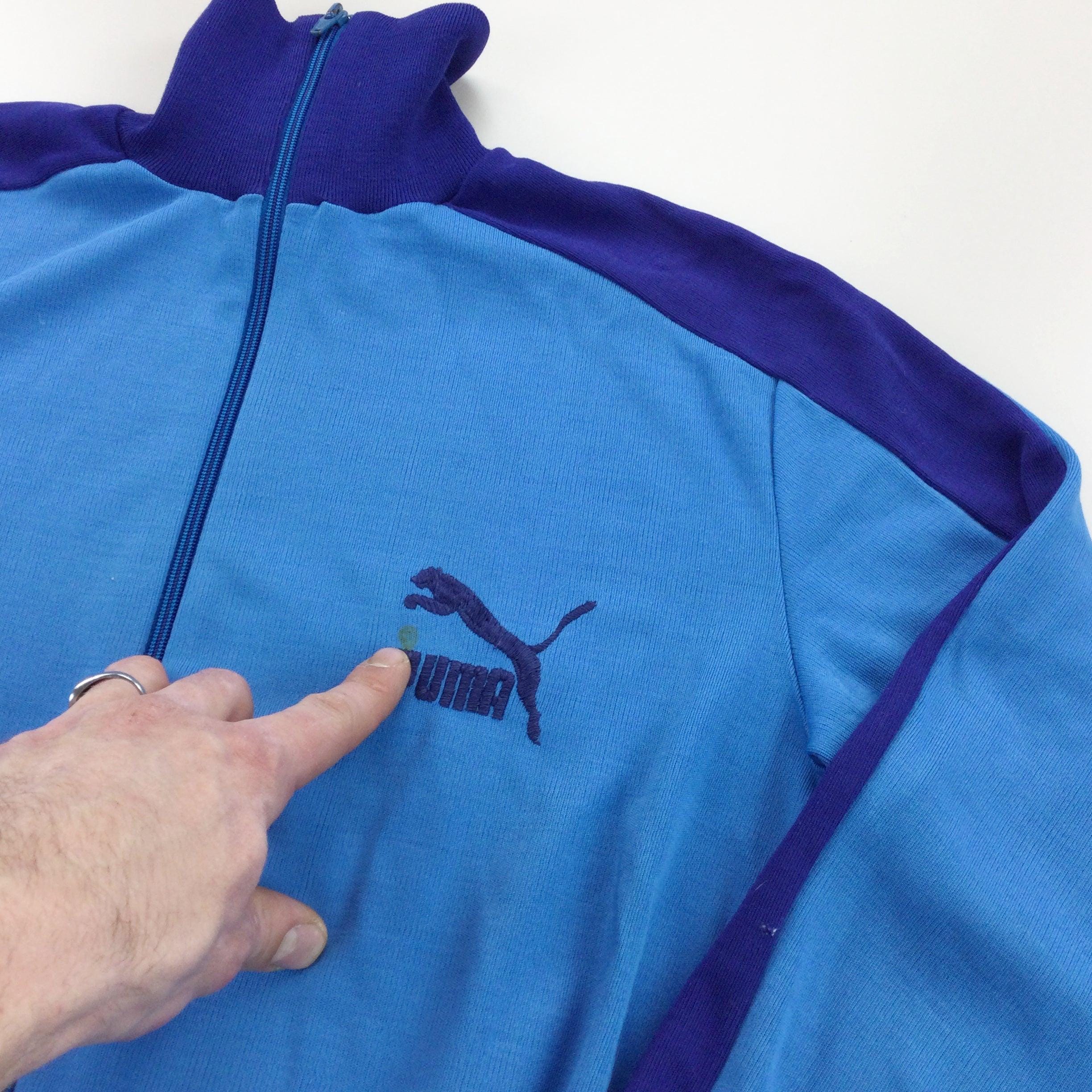 Vintage Puma 70s Trainingsanzug - Small Size Men Sport Suit Male