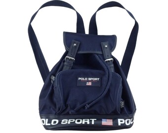 Vintage Ralph Lauren Polo Sport Backpack Transport Bag Handle pre-owned Strap Bag