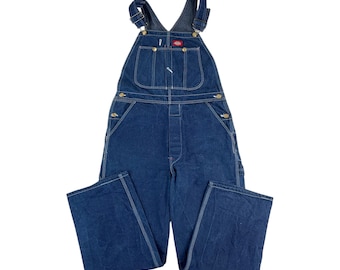 Dickies Denim Latzhose - Storlek W34 L30 Herrbyxor Herrbyxor Begagnade byxor