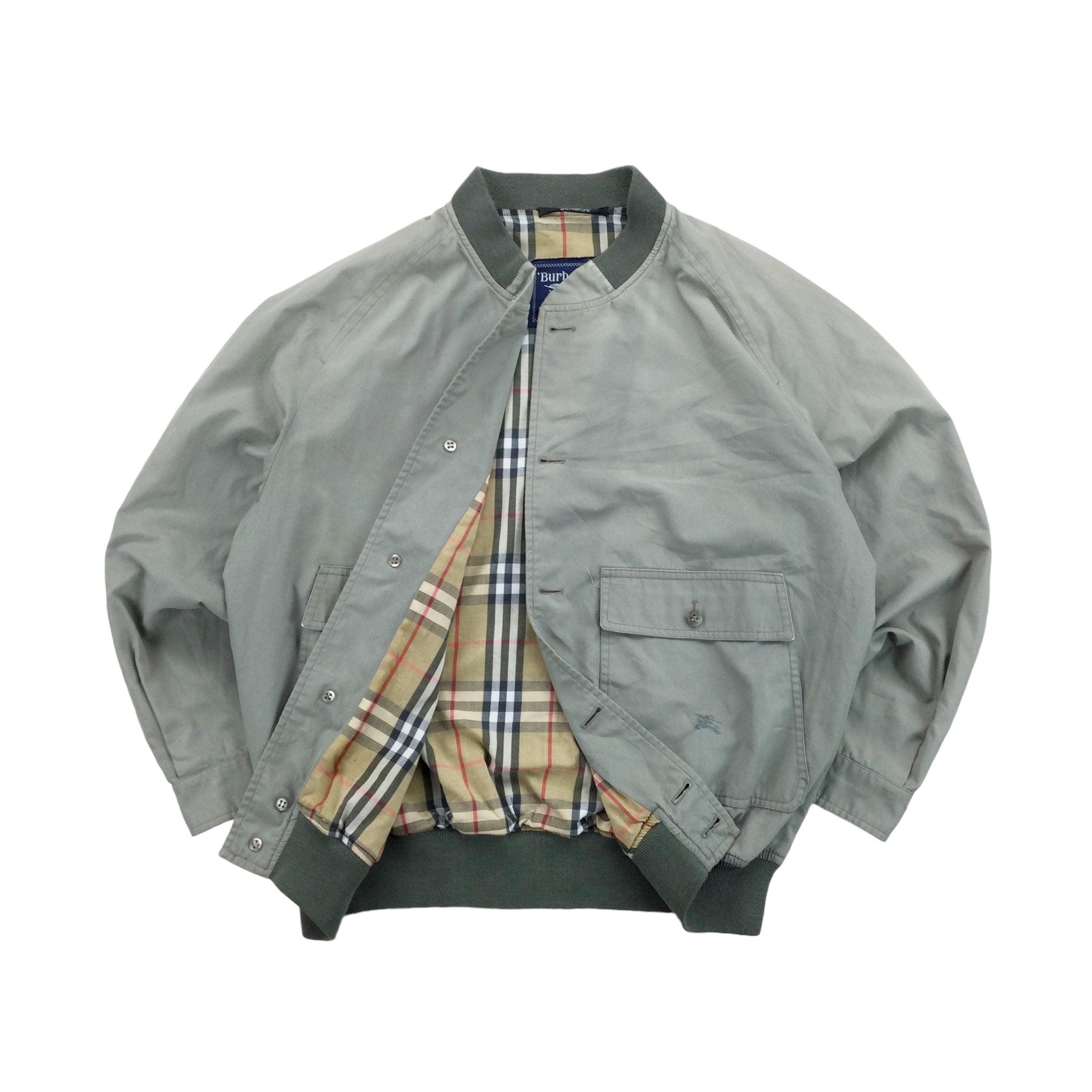 Vintage Burberry 90s Jacke - Medium Size Men Overcoat Male Vintage Burberry 90s Jacke - Medium Size Men Overcoat Male
