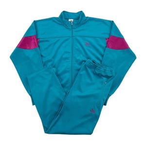 Vintage Puma 90s Trainingsanzug - Medium Size Men Sport Suit Male pre-owned Tracksuit