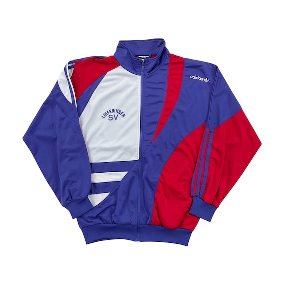 Vintage Adidas 80s Sport Trainingsanzug - Large Size Men Sport