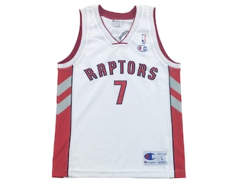 Camiseta vintage de baloncesto de los Toronto Raptors NBA 2009 - Talla grande para mujer - Camiseta deportiva de baloncesto usada para mujer