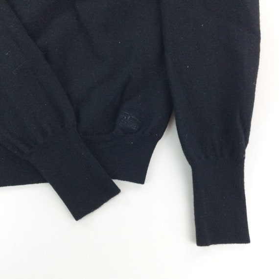 Modern Y2K Burberry Brit Wool Sweatshirt Women s Size Women Pullover Female Jumper Pre owned Etsy UK