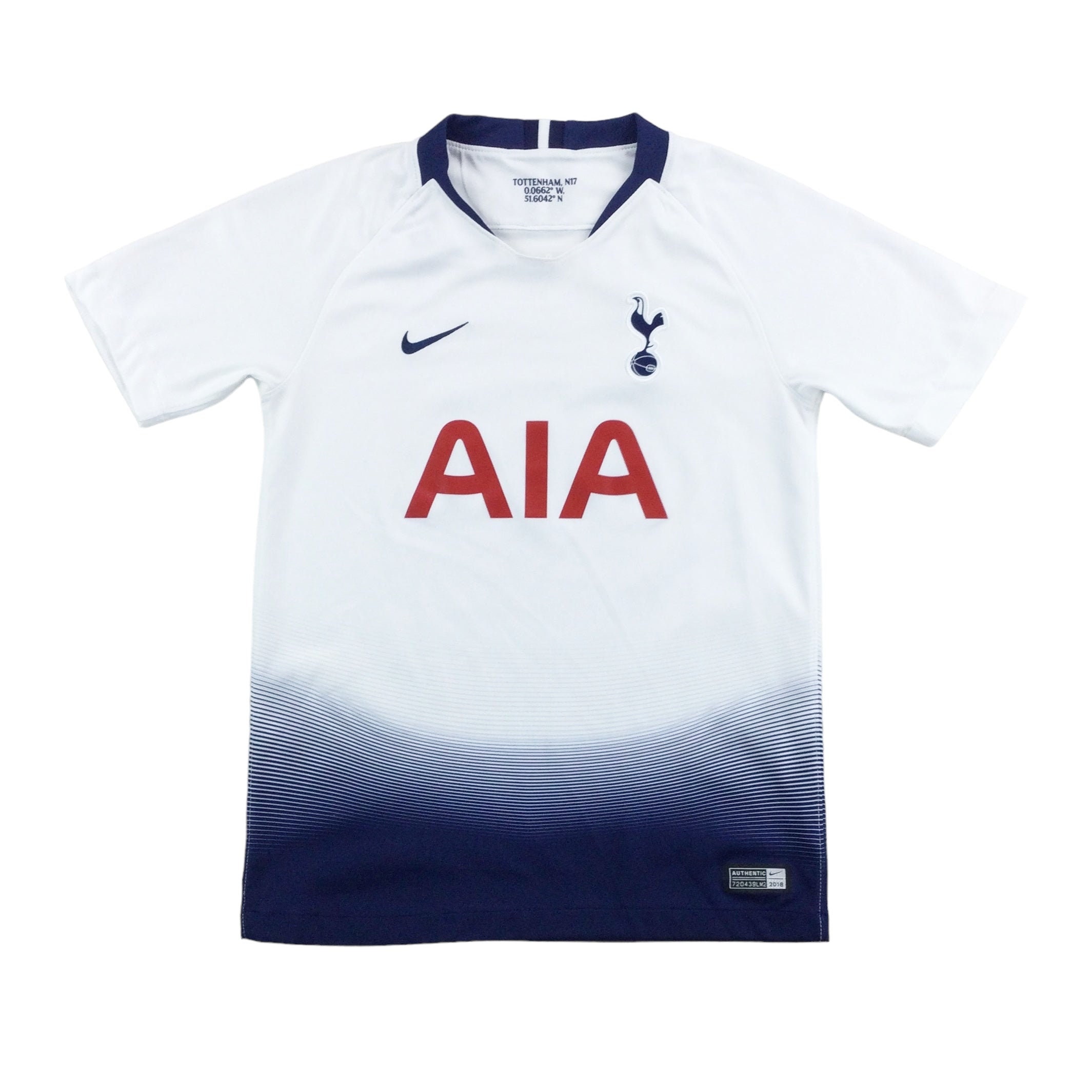 2019/20 Tottenham Spurs Authentic Away Jersey #7 SON Small Nike