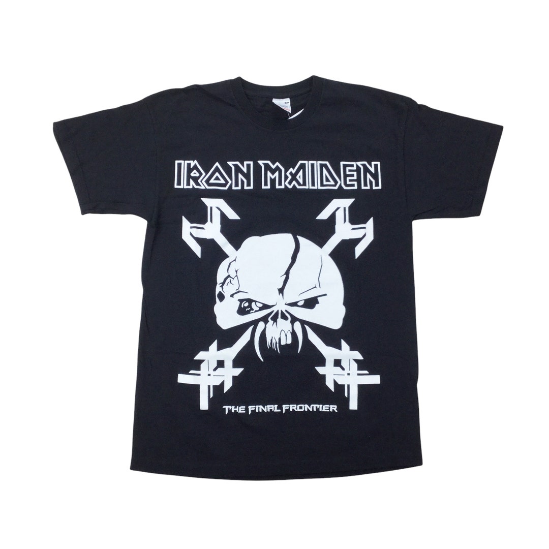 Vintage Iron Maiden Graphic Tshirt Medium Size Men Top Male Etsy