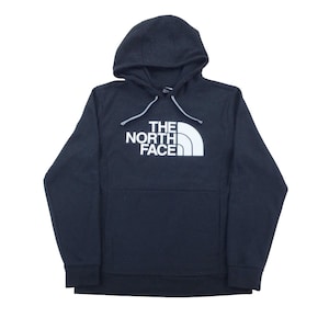 Moderner Y2K The North Face Logo Hoodie - Herrenjacke, Größe M, gebraucht