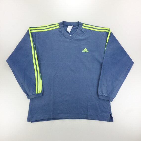 Vintage Adidas 90s Cotton Tracksuit - Large Size … - image 2