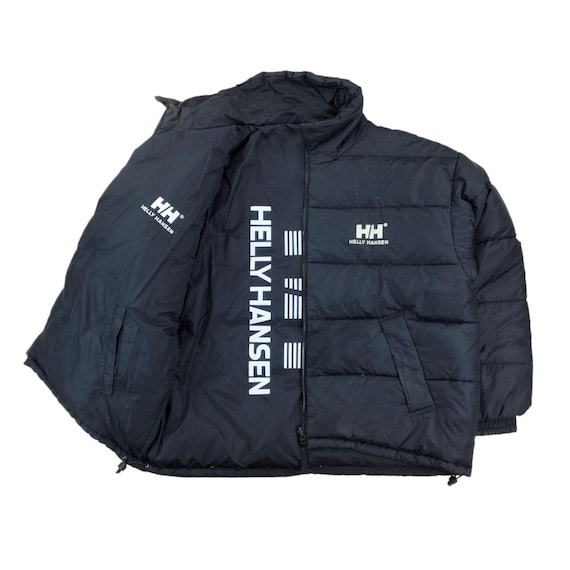 Vintage Helly Hansen 90s Reversible Puffer Jacke - XL Size Men