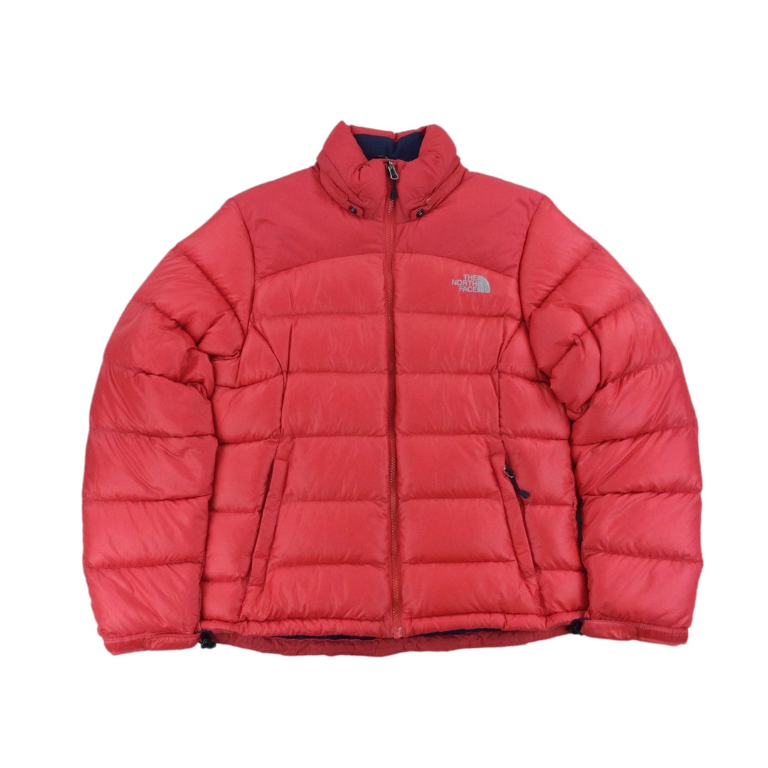 2000s White North Face 700 Womens Puffer Jacket Medium