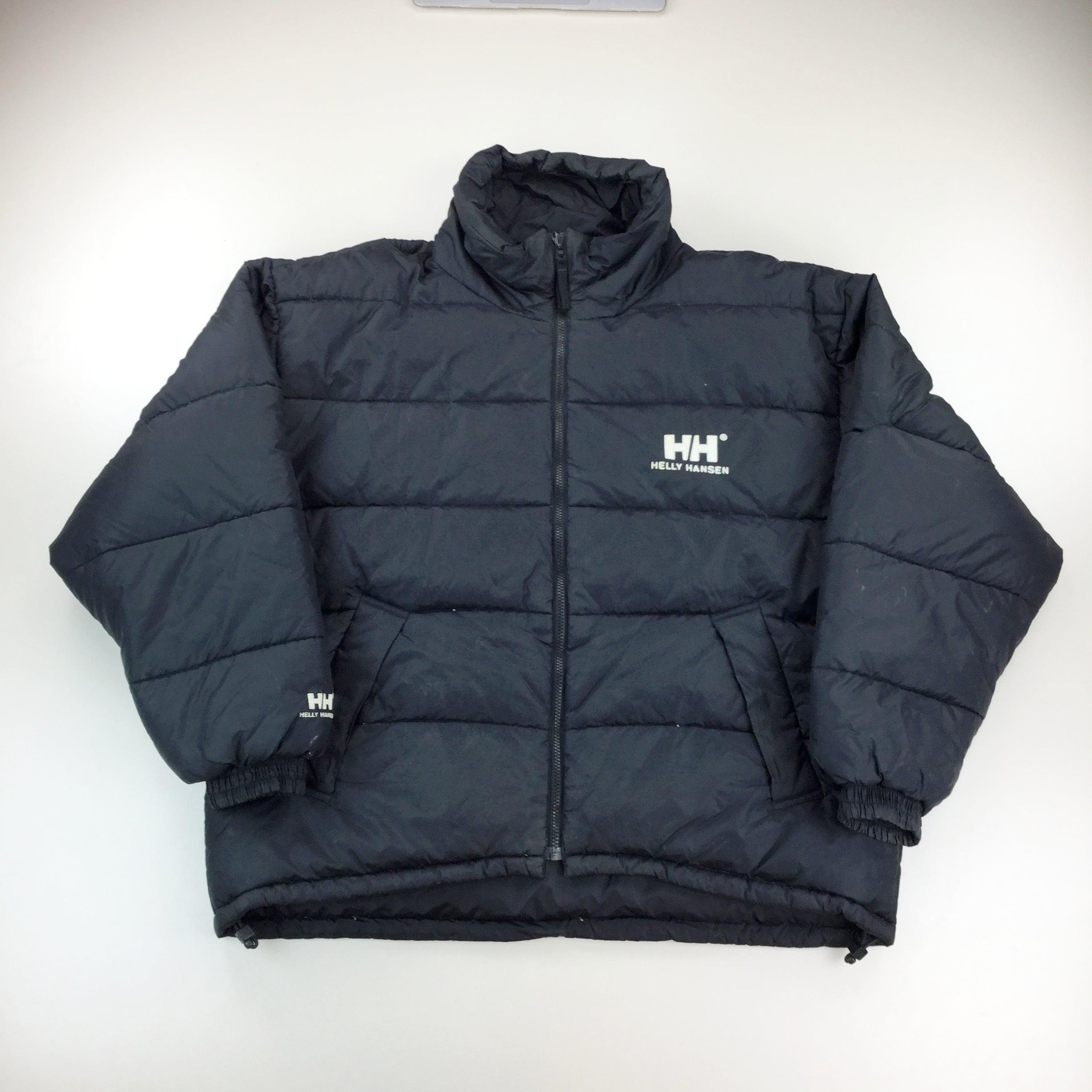 Vintage Helly Hansen Big Logo Down Puffer Winter Jacket