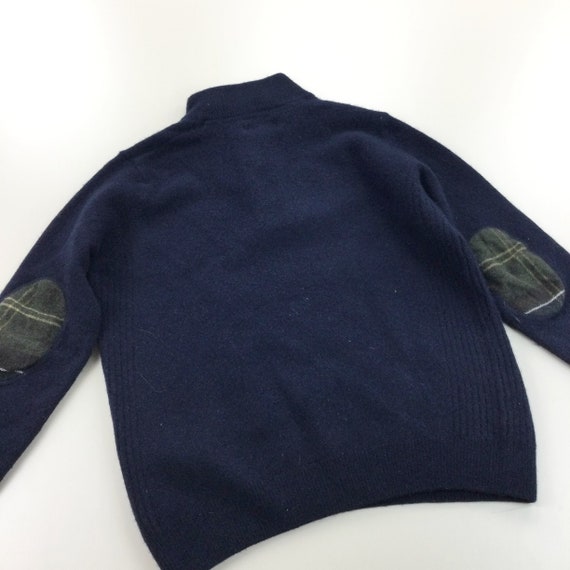 Vintage Barbour Wool 1/4 Zip Sweatshirt - Large S… - image 5