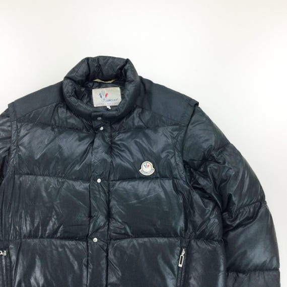 Vintage Moncler 80s Grenoble Puffer Jacket 4 XL Size Men Winter Jacket Male pre owned padded Jacket