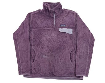 Blusa de moletom vintage Patagonia Fleece - Tamanho G (Feminino) - Usada