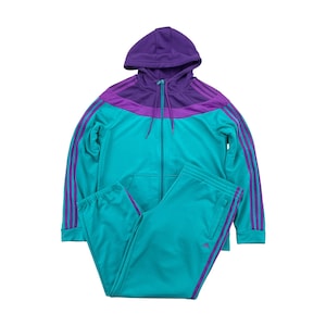 Modern Y2K Adidas 00s Trainingsanzug - Damen/L Size Women Sport Suit Female pre-owned Tracksuit