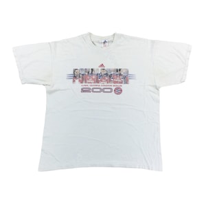 Vintage Adidas x Bayern 2000 T-Shirt - Large Size Men Top Male pre-owned T-Shirt