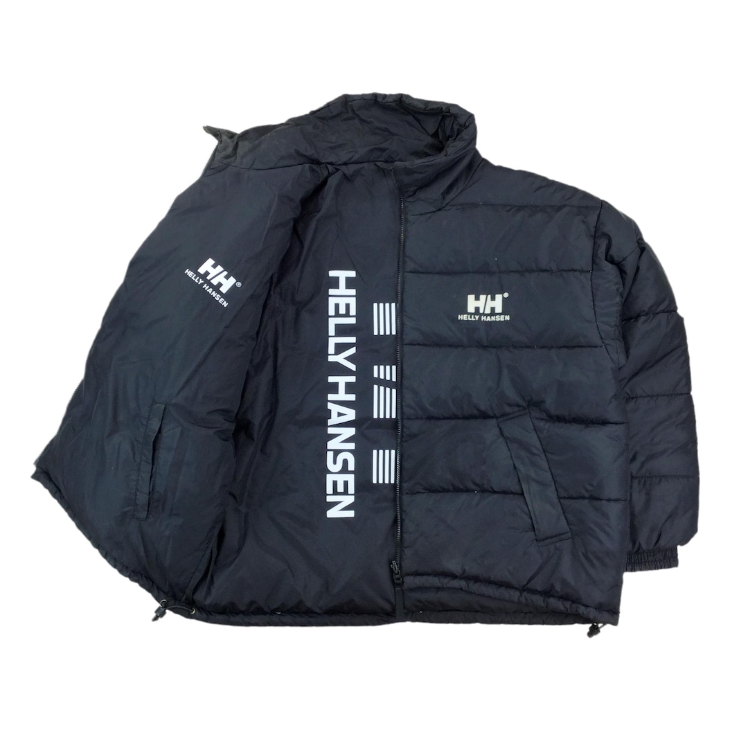 Vintage Helly Hansen 90s Reversible Puffer Jacke - XL Size Men